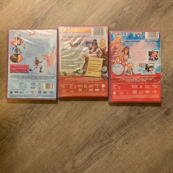 3 New Barbie Movies in SPANISH(Casabueces,Una Navidad Perfecta,Cuento de Navidad - Picture 2 of 3